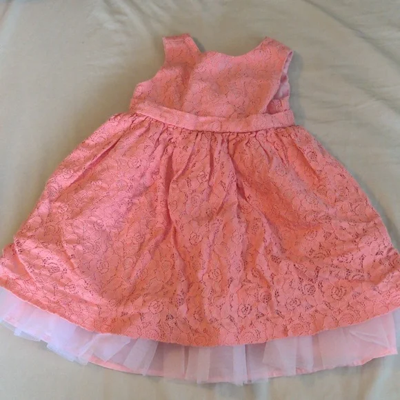 Gymboree | Dresses | Dressed Up By Gymboree Pink Formal Lace Dress |  Poshmark